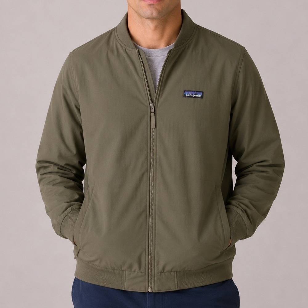 Patagonia Men's Isthmus Deck Jacket Basin Green Size Medium NWT ($200 MSRP)
